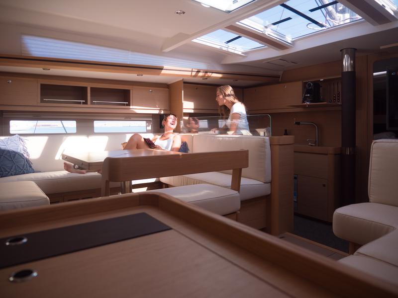 Book yachts online - sailboat - Dufour 56 Exclusive - Cavaliere CD(Ac+Gen+Wm+Bbq) - rent