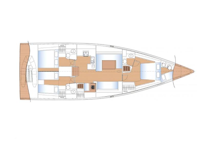 Book yachts online - sailboat - Solaris 55 - Futura - rent