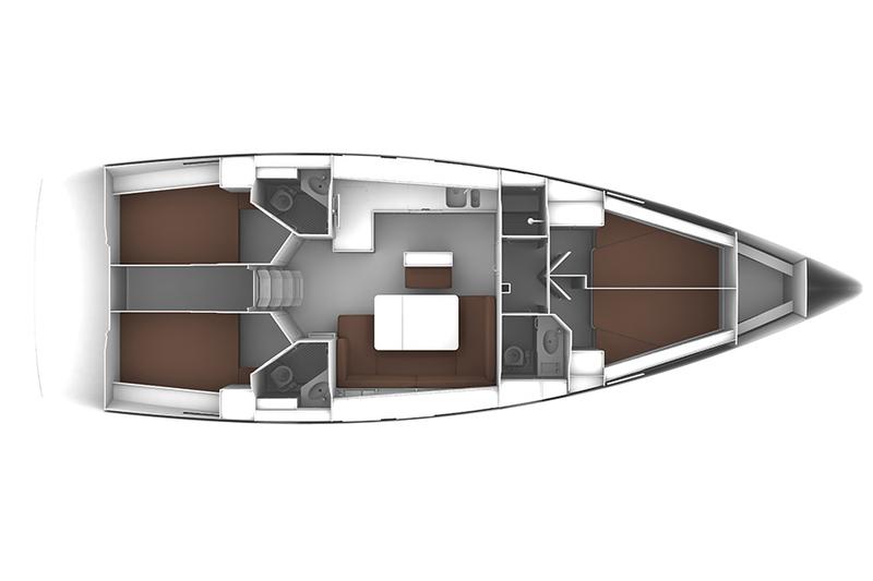 Book yachts online - sailboat - Bavaria Cruiser 46 - Zale - rent