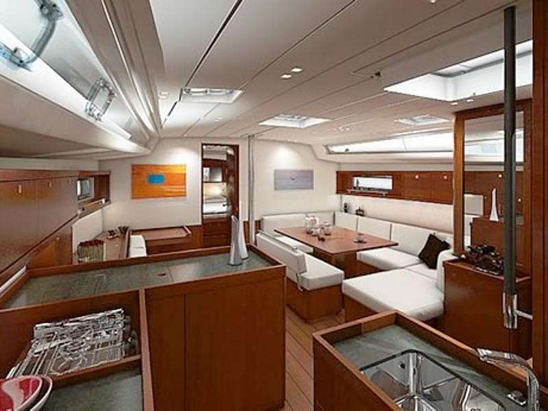 Book yachts online - sailboat - Oceanis 48 - Nabucco: Aft cabin #D2 (Cabin charter - 2 pax) Fully Crewed, ALL EXPENSES - rent