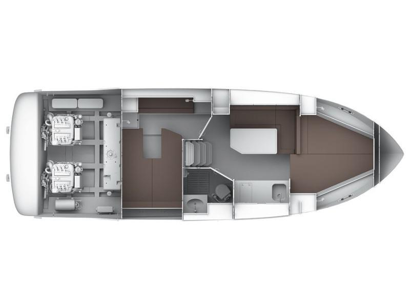 Book yachts online - motorboat - Marex 360 Cabriolet Cruiser - no name - rent