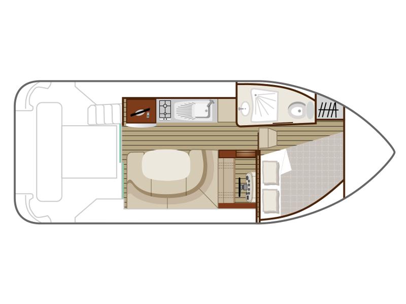Book yachts online - motorboat - Estivale Duo - ROMANTICA - rent