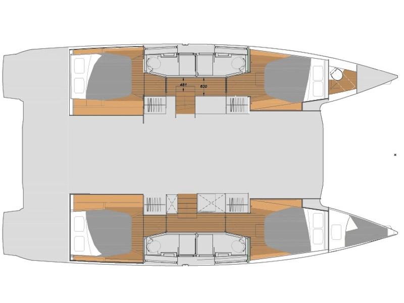 Book yachts online - catamaran - Elba 45 - La Grange - rent