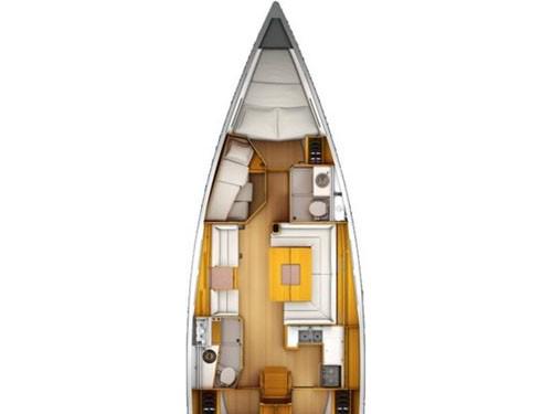 Book yachts online - sailboat - Sun Odyssey 439 - Ace - Refit 2021 - rent