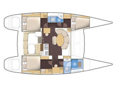 Book yachts online - catamaran - Lagoon 380 - Magikal - rent