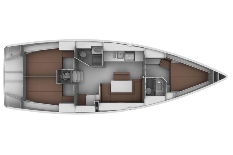 Book yachts online - sailboat - Bavaria 40 BT '13 - Nia-Nya - rent