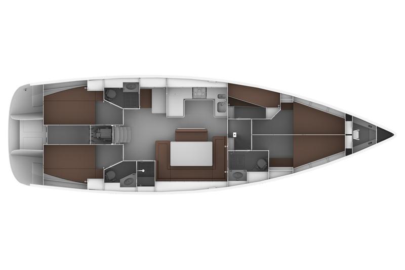 Book yachts online - sailboat - Bavaria 50 BT '12 - Bach - rent