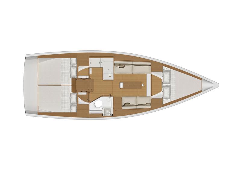 Book yachts online - sailboat - Dufour 360 GL '18 - Ivy - rent