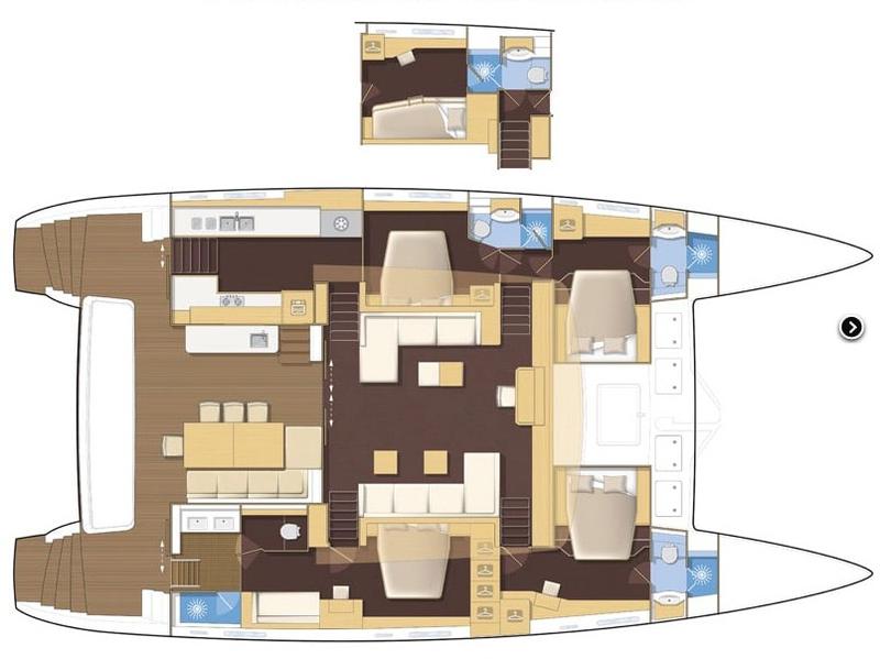 Book yachts online - catamaran - Lagoon 620 - LADY RACHEL - rent