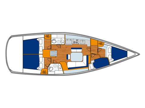 Book yachts online - sailboat - Oceanis 43 - Playmaker - rent
