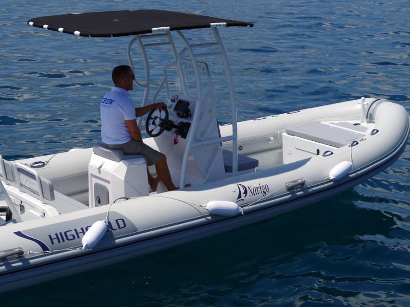 Book yachts online - motorboat - Highfield Patrol 660 - RIB No Name - rent
