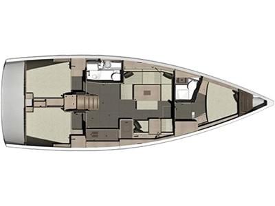 Book yachts online - sailboat - Dufour 412 - Eurus - rent