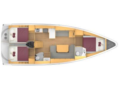 Book yachts online - sailboat - Bavaria C42 - NN - rent