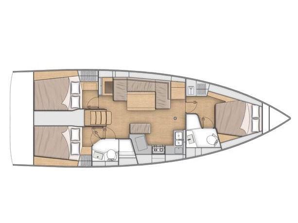Book yachts online - sailboat - Oceanis 40.1 - Orion - rent