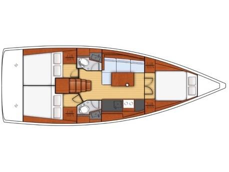 Book yachts online - sailboat - Oceanis 38.1 - Missy - rent