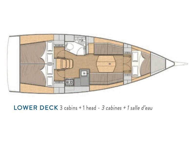 Book yachts online - sailboat - Oceanis 34.1 - Pluto - Comfort line - rent