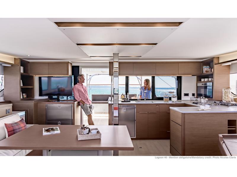 Book yachts online - catamaran - Lagoon 46 - Carruba - Premium line  - rent