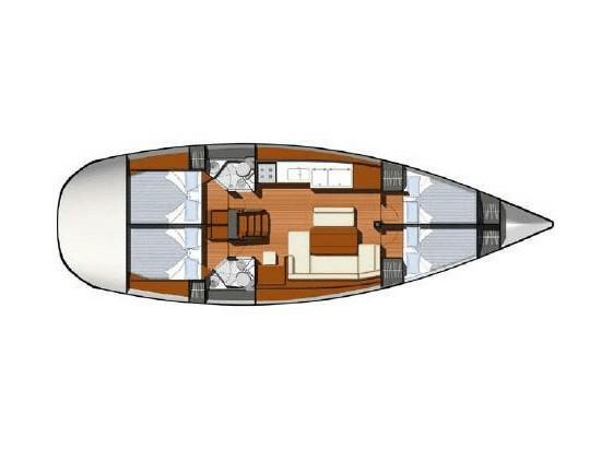 Book yachts online - sailboat - Sun Odyssey 44 i - Loki - rent
