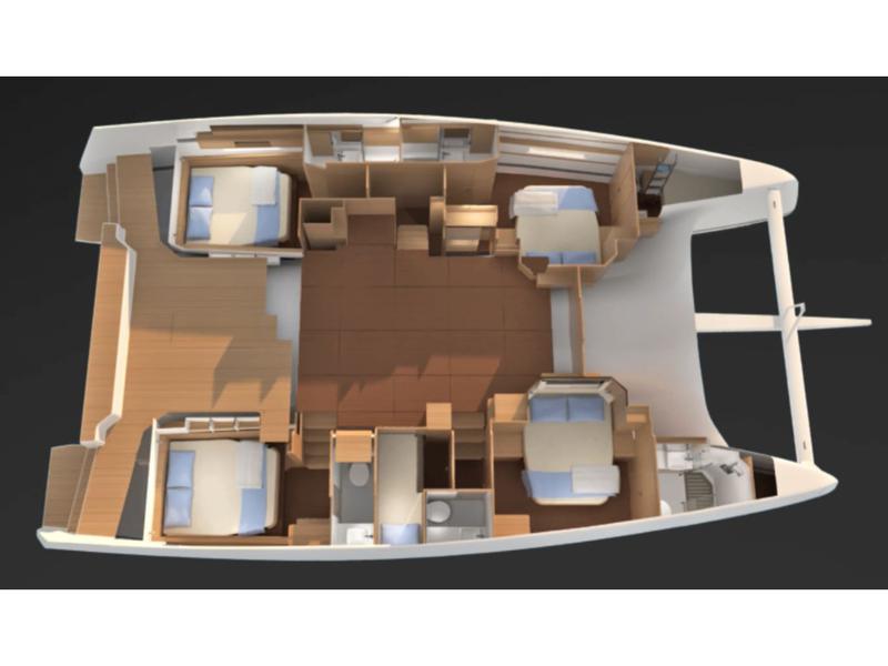 Book yachts online - catamaran - Dufour Catamaran 48 - Orfeas - rent