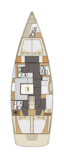 Book yachts online - sailboat - Elan 50 Impression - April - rent
