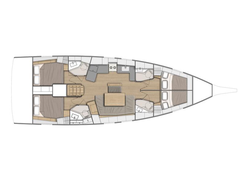 Book yachts online - sailboat - Oceanis 46.1 - Glykeria Built 2020 - Patras - rent