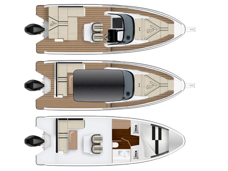 Book yachts online - motorboat - Ryck 280 - no name - rent