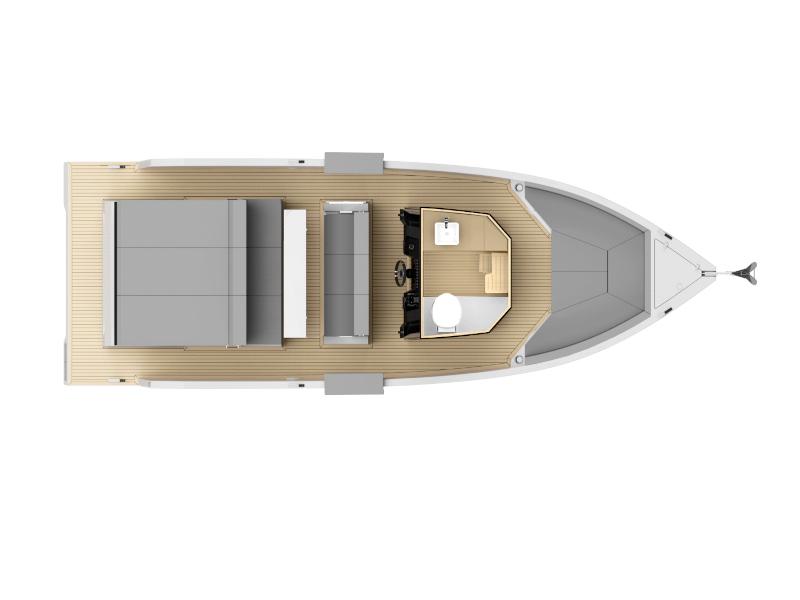 Book yachts online - motorboat - De Antonio D28 Open - LUI - rent