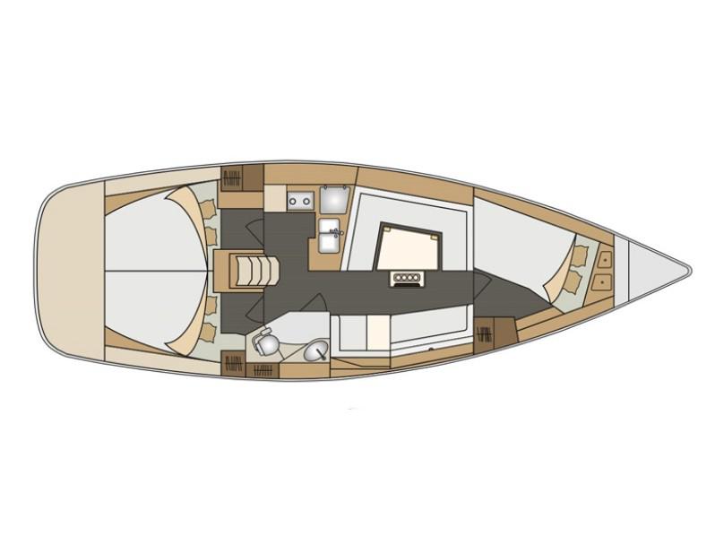 Book yachts online - sailboat - Elan 40 Impression - Shamal - rent
