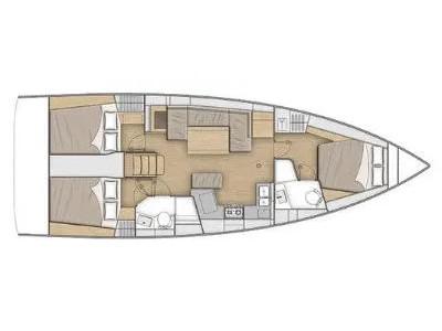 Book yachts online - sailboat - Oceanis 40.1 - PRES- 401-21-G - rent