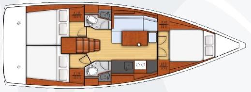 Book yachts online - sailboat - Oceanis 38.1 - LUCE - rent