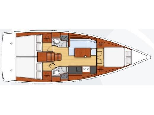 Book yachts online - sailboat - Oceanis 38.1 - LUCE - rent