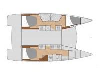 Book yachts online - catamaran - Lucia 40 - NALA - rent