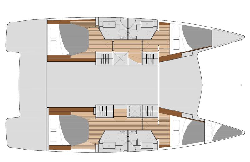 Book yachts online - catamaran - Isla 40 - SAILOR VENUS  - rent
