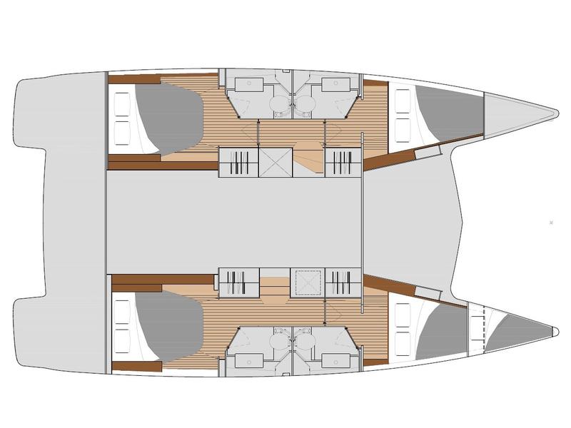 Book yachts online - catamaran - Isla 40 - SAILOR VENUS  - rent