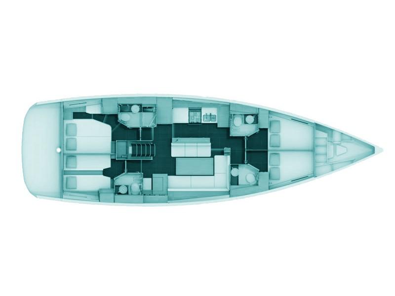 Book yachts online - sailboat - Jeanneau 54 - Kymo - rent