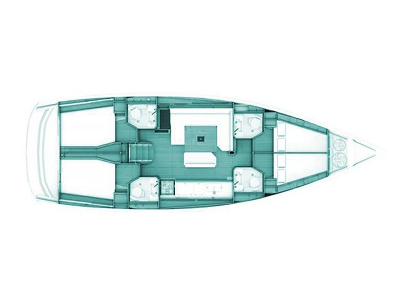 Book yachts online - sailboat - Sun Odyssey 469 - Rodi - rent