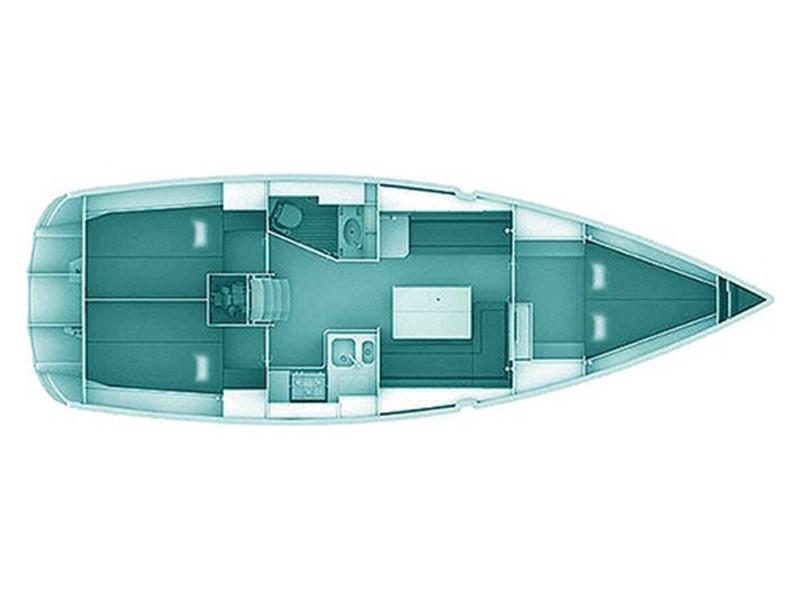 Book yachts online - sailboat - Bavaria Cruiser 36 - Doris - rent