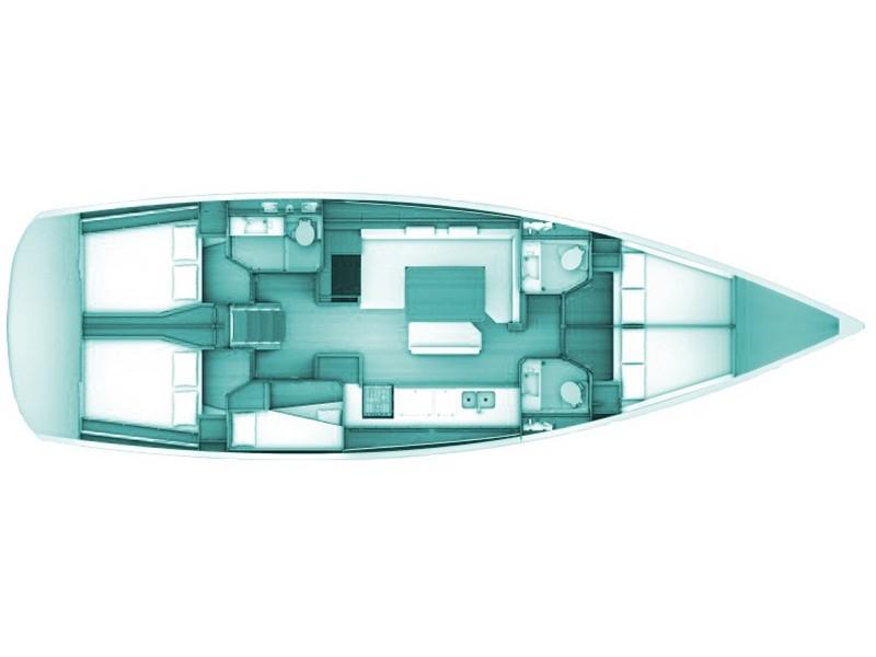 Book yachts online - sailboat - Sun Odyssey 509 - Amfitriti - rent