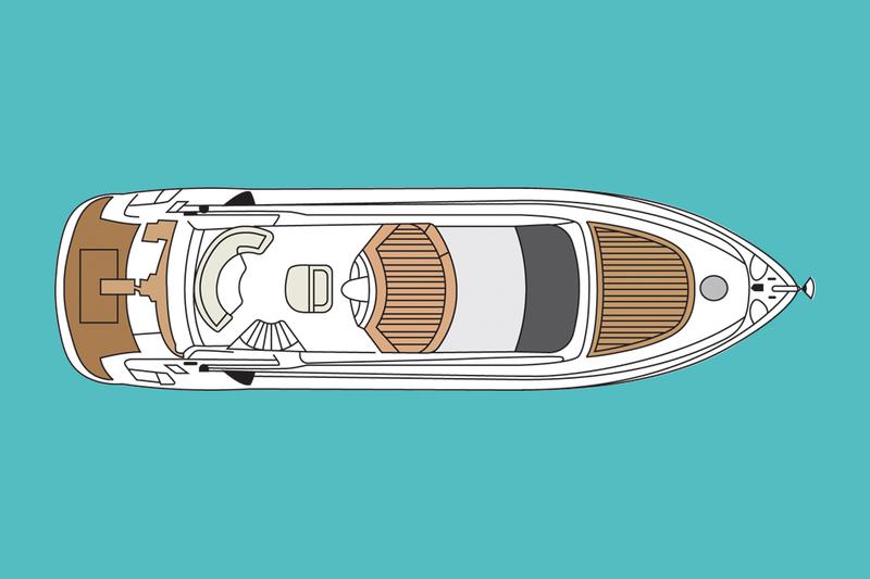 Book yachts online - motorboat - Aicon 56 S Fly - Senza Parole - rent
