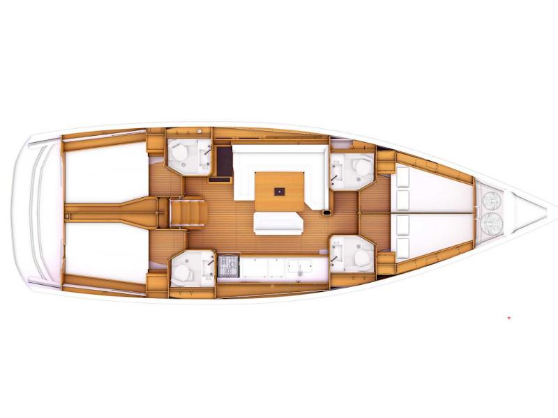 Book yachts online - sailboat - Sun Odyssey 479 - Artdrenalin - rent