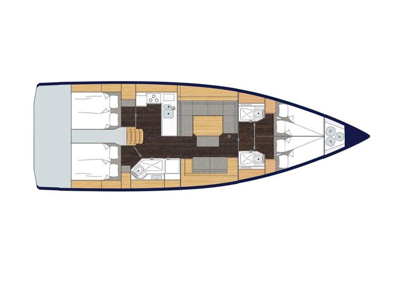 Book yachts online - sailboat - Bavaria C45 - Insolence - rent