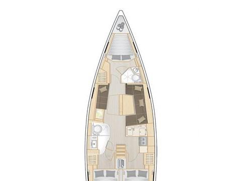 Book yachts online - sailboat - Hanse 418 - LEGATO - rent