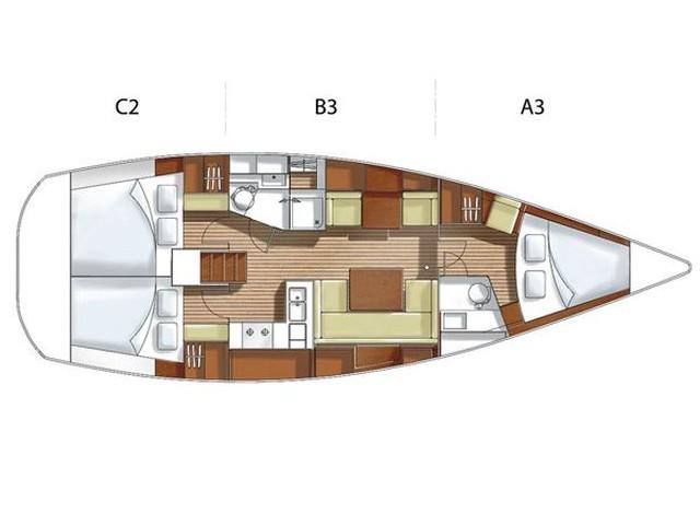 Book yachts online - sailboat - Hanse 400. - AEOLUS - rent