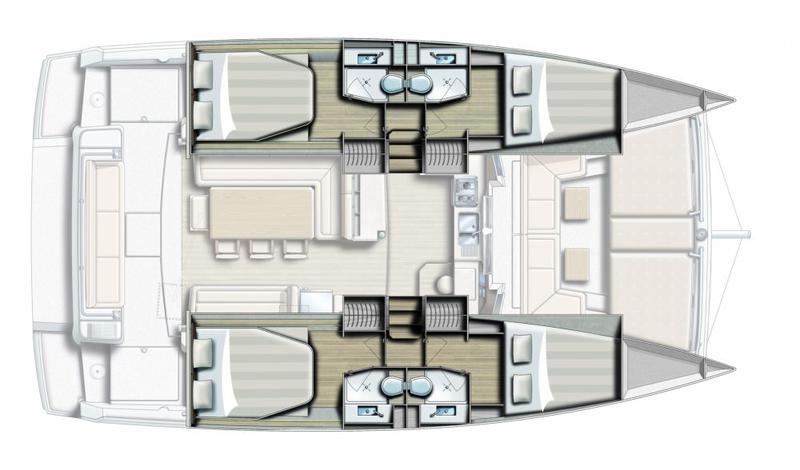 Book yachts online - catamaran - Bali 4.1 - E.S. - rent