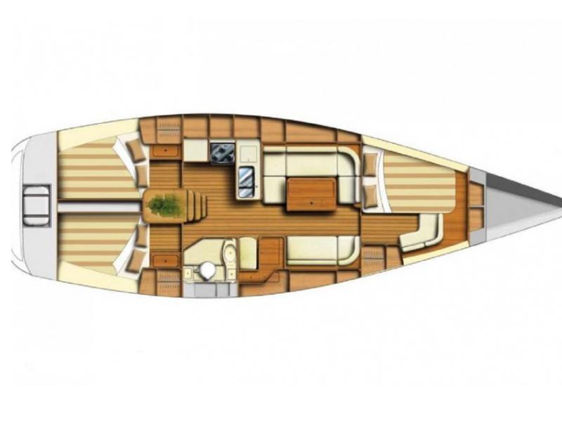 Book yachts online - sailboat - Dufour 350 GL - Orcagna I - rent