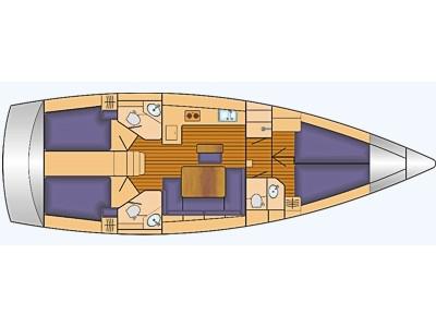 Book yachts online - sailboat - Bavaria Cruiser 46 - SEXTEEN - rent