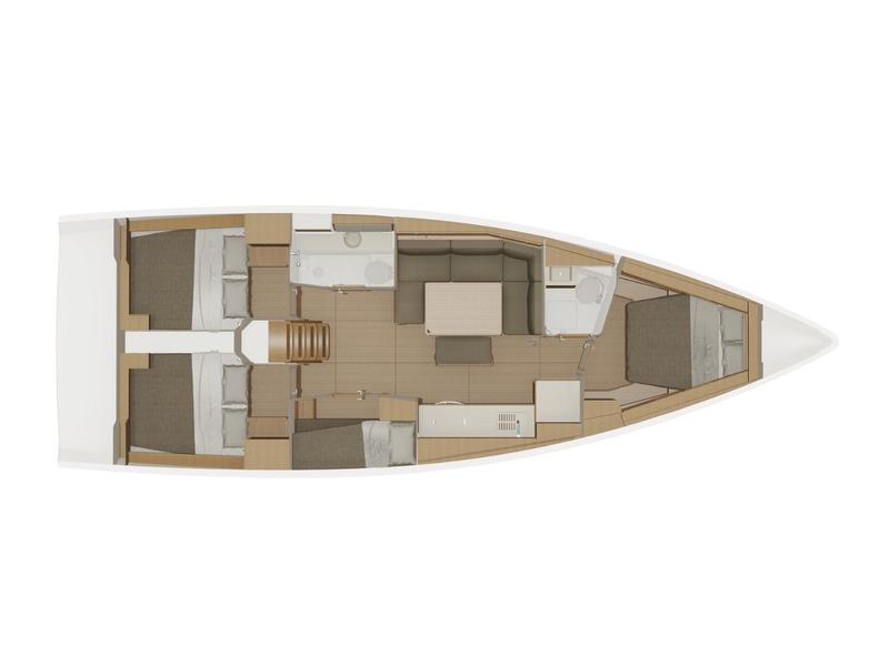 Book yachts online - sailboat - Dufour 430 Grand Large - Thymus - rent