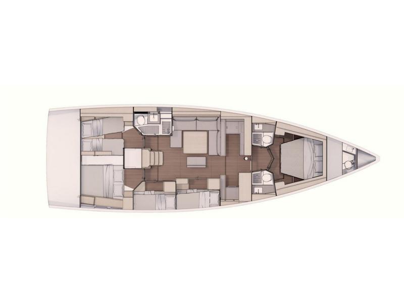 Book yachts online - sailboat - Dufour 530 Owner's Version - Asperula - rent