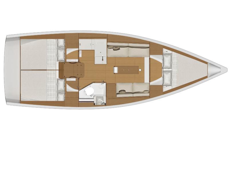 Book yachts online - sailboat - Dufour 360 Grand Large - Biga - rent