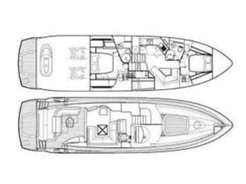 Book yachts online - motorboat - Predator 62 - Ena 1 - rent